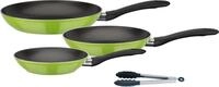 GSW Pfannen-Set Nova, Aluminium (Set, 4-tlg., 1x Bratpfanne &Oslash; 20 cm, 1x Bratpfanne
