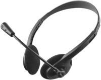 Trust Trust Primo Chat On Ear Headset kabelgebunden Stereo Schwarz Lautst&auml;