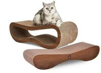 Canadian Cat Company Kratzpappe Set Orbit & Satellite 2.0 - walnuss, (Spar Set,