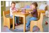 BioKinder - Das gesunde Kinderzimmer Kindersitzgruppe Levin, Tisch, Sitzbank und