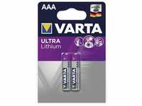 VARTA VARTA Micro-Lithiumbatterie ULTRA, 2 Stück Batterie