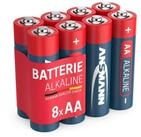 ANSMANN AG 8x Alkaline Batterie AA Mignon 1,5V - LR6 AM3 MN1500 (8 St&uuml;ck)...
