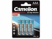 Camelion CAMELION Micro-Batterie, Digi-Alkaline, LR03, 4 Batterie