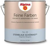 Alpina Wandfarbe Alpina Feine Farben edelmatt 2,5 Liter - Farbfamilie Blau