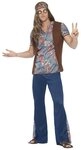 Smiffys Hippie-Kost&uuml;m Hippie Kost&uuml;m 4tlg Fasching Karnevalskost&uuml;m Herren,