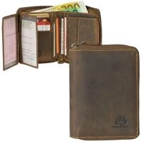 Greenburry Geldb&ouml;rse Vintage (oA), Portemonnaie, Lederb&ouml;rse, Herrenb&ouml;rse