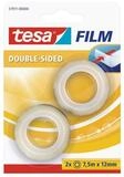 tesa Klebeband tesa Doppelseitiges Klebeband 12mmx7,5m 2 St&uuml;ck
