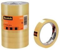 SCOTCH Klebepad Klebeband Transparent 508 PP 66 m x 19 mm 8 Rollen.