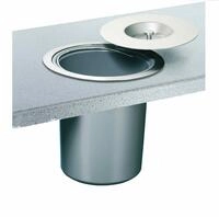 WESCO Einbaum&uuml;lleimer WESCO&reg; Dassa 4, Edelstahl mit Alu-Einsatz