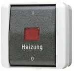 JUNG Schalter Jung Heizung-Notschalter Aus 2-pol. 802 HW grau