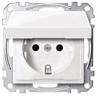 merten Klemmen Merten SCHUKO-Steckdose pws/gl MEG2310-0319