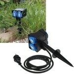 ChiliTec Gartensteckdose wassergesch&uuml;tzt, IP44