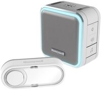 Honeywell Home T&uuml;rklingel Honeywell Home DC515SG Funkgong Komplett-Set