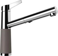 Schock K&uuml;chenarmatur SC-510 SB ausziehbar, Strahl-Brause,...