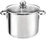 Kopf Kochtopf Grandis 24 cm, Edelstahl, gro&szlig;er Topf, f&uuml;r Induktion geeignet,...