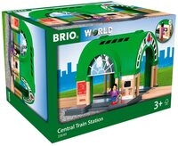 BRIO&reg; Spielzeugeisenbahn-Geb&auml;ude World Geb&auml;ude Neuer Hauptbahnhof mit