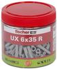 Fischer UX 6x35 R 185 St. 531027