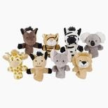 goki Fingerpuppe Fingerpuppenset Wilde Tiere (Packung, 8-tlg., set), Regt die