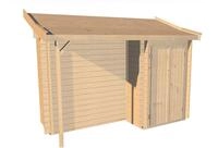 weka Anbauschrank Anbauschrank mit Schleppdach f&uuml;r klassisches Stecksystem