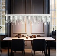 GLOBO LIGHTING LED Pendelleuchte, LED-Leuchtmittel fest verbaut, Neutralwei&szlig;,