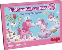 Haba Spiel Einhorn Glitzergl&uuml;ck: Eine Party f&uuml;r Rosalie