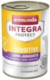 Animonda Integra Protect Sensitiv Lamm + Amaranth 400 g - 6 St&uuml;ck, f&uuml;r: Hund