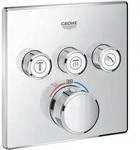 Grohe Brausethermostat Grohtherm SmartControl Thermostat-Duscharmatur Einbau