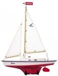 G&uuml;nther Spiel Paul G&uuml;nther 1806 - Segelboot M&ouml;ve, Segeljacht 39 x 50 cm
