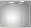 PELIPAL Spiegelschrank 120 x 17 x 72 cm mit LED Aufsatzleuchte 992.821202