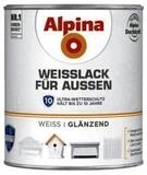PROFI Wei&szlig;lack Wei&szlig;lack f&uuml;r Au&szlig;en Gl&auml;nzend