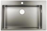 hansgrohe K&uuml;chensp&uuml;le S71, Einbausp&uuml;le S711-F660 - Edelstahl
