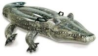 Intex Schwimmtier INTEX Reittier Alligator 170x86cm, 2 Luftkammern mit