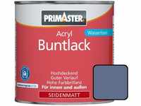 PRIMASTER Acryl Buntlack taubenblau seidenmatt 750 ml