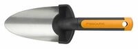 Fiskars Blumenkelle Blumenkelle Premium (schwarz/orange, 9cm)