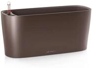 Lechuza&reg; Blumentopf Pflanzgef&auml;&szlig; Delta 20 espresso metallic