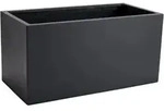 VIVANNO Pflanzk&uuml;bel Fiberglas MAXI Kasten - Anthrazit Matt (1 St), 80x40x40 cm