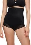 Shapingpants TRIUMPH "True Shape Sensation", Damen, Gr. 38, schwarz, Jersey,