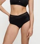 Shapingslip TRIUMPH "True Shape Sensation", Damen, Gr. 38, schwarz, Jersey,