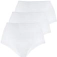Taillenslip NINA VON C. "3er Pack Damen Taillenslip Fine Cotton", Damen, Gr. 38,