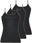 Achseltop NINA VON C. "3er Pack Damen Tr&auml;gerhemd Daily", Damen, Gr. 38, N-Gr,