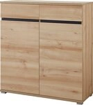 GERMANIA Schuhschrank Lissabon Breite 96 cm, verstellbare B&ouml;den, griffloses...