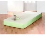 Matratzenschutzbezug Molton fan, Normal braun 180 cm x 200 cm