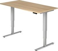 HAMMERBACHER Schreibtisch Sitz-Steh-Schreibtisch elektrisch 160x80 -128,5cm