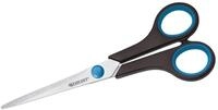 WESTCOTT Papierscheren Universalschere SoftGrip 18 cm schwarz/blau