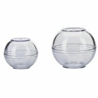 WESTMARK Vorratsdose 2 St&uuml;ck, &oslash; 7/9 cm, Frischhaltekugeln, SAN, BPA-frei