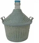 Steinzeug-Schmitt Vorratsglas Korbflasche 25 l, Glas