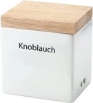 Continenta Vorratsdose, Holz teilmassiv, Keramik, (1-tlg), Handarbeit