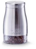 Zeller Present Vorratsglas Vorratsglas "Coffee, Glas/Edelstahl 201, 1300 ml,