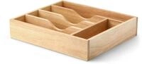 Continenta Besteckkasten, Gummibaum 35x30x7cm
