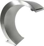 Ubbink Wasserfall Mamba LED, 30 cm Breite, Edelstahl